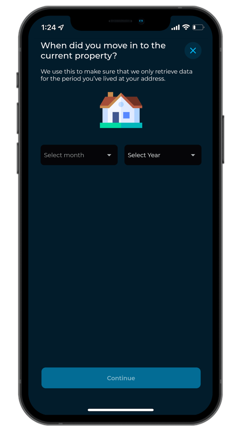 Connecting your smart meter to the equiwatt app for the first time